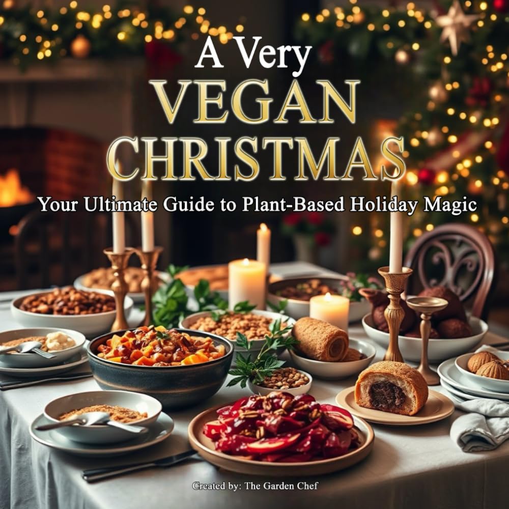 A Very Vegan Christmas: Your Ultimate Guide to Plant-Based Holiday Magic (The Garden Chef Series: A Journey of Flavor, Health, and Creativity)