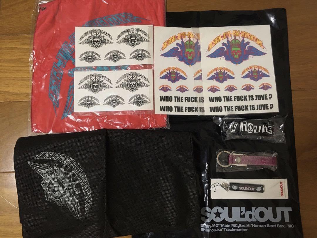 Diggy-MO' SOUL'dOUT キャップ、Tシャツ、マフラータオルセット