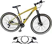 Bicicleta Aro 29 KSW Aluinio 24 Velocidades Freio Hidraulico