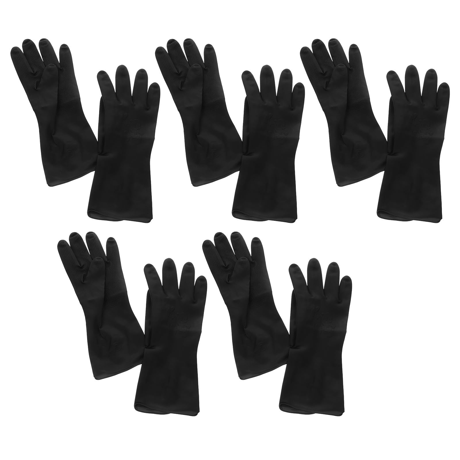 Moufles en latex pour coloration capillaire Cabilock gants noirs étanches maison