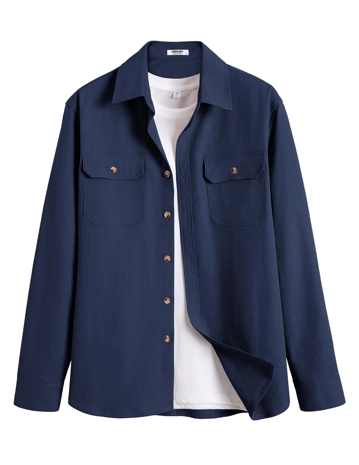 COOFANDY Jaqueta masculina casual abotoada, manga comprida, leve, com bolsos de aba em promoção! Veja a oferta e mais achadinhos de Jaquetas & Casacos 7 Hoje é o melhor dia para comprar COOFANDY Jaqueta masculina casual abotoada, manga comprida, leve, com bolsos de aba com aquele preço maroto! Promoção! Aproveite a oferta! 7