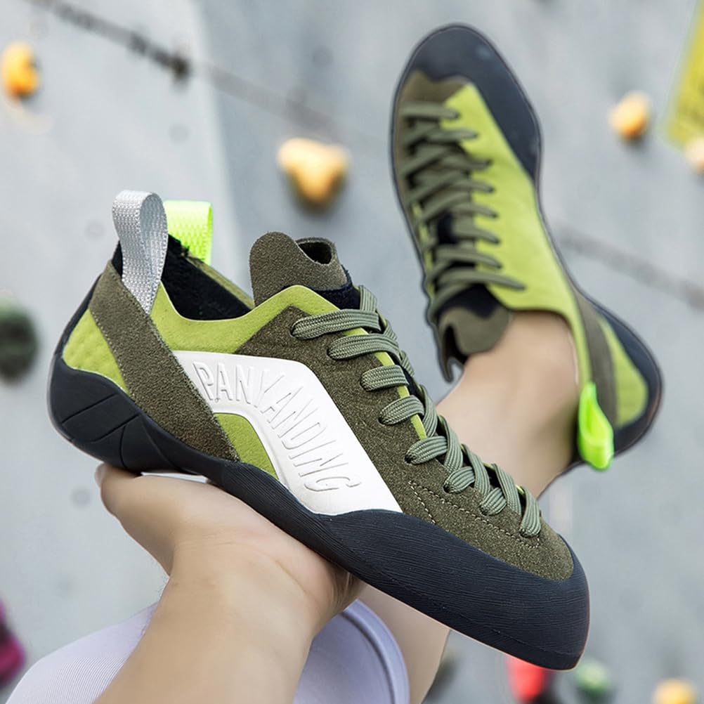 Zapatos De Escalada para Unisex Ligeras Antideslizantes Zapatillas Deportivas Boulder para Escalada en Roca en Interiores