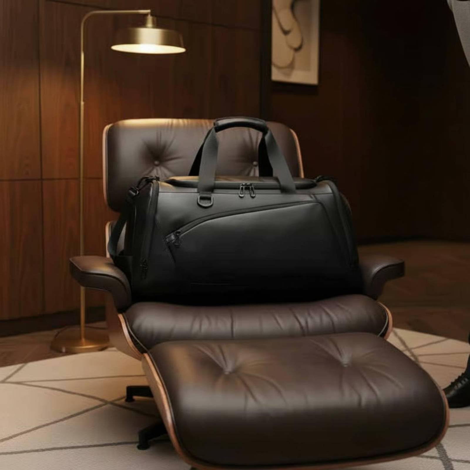 Bolso Viaje Gran Convertible en Mochila Gran Capacidad Bolsa Escapadas Cortas Multifunción Múltiples Bolsillos para Entrenamiento