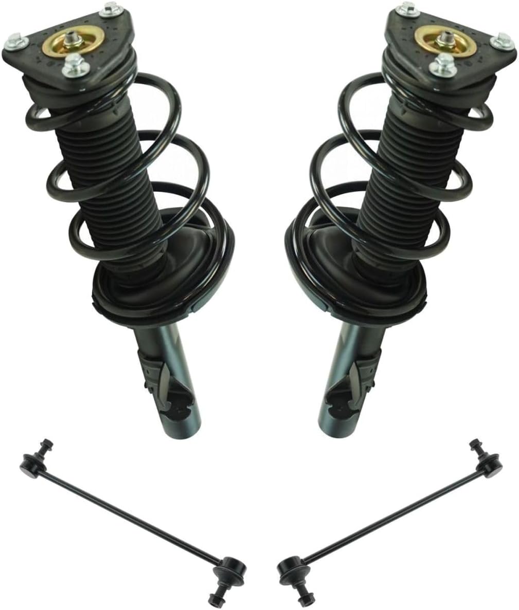 Front Complete Loaded Strut Spring Assembly Sway Bar Kit Set 4pcs for Ford for 2.0L 2012-2013 223-0441 343599299