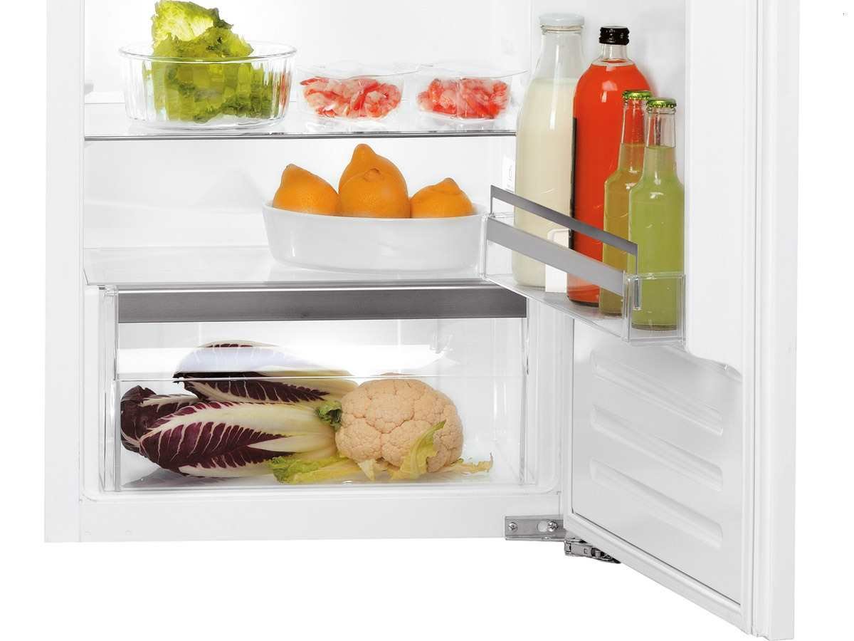Bauknecht kvie 2124 Réfrigérateur/Congélateur/A + + +/Hauteur 122 cm/118 kWh/an/173L partie isotherme/18L partie Congélateur/Silencieux avec seulement 36 dB/particulièrement économie d'énergie/Blanc
