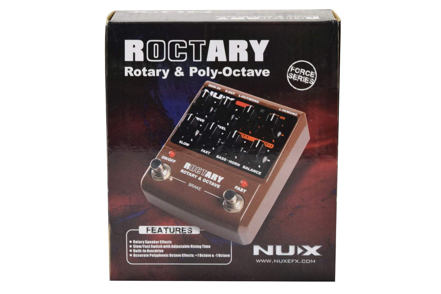 NUX | Roctary Effects Pedal | Guitar Stomp Box : Amazon.co.uk