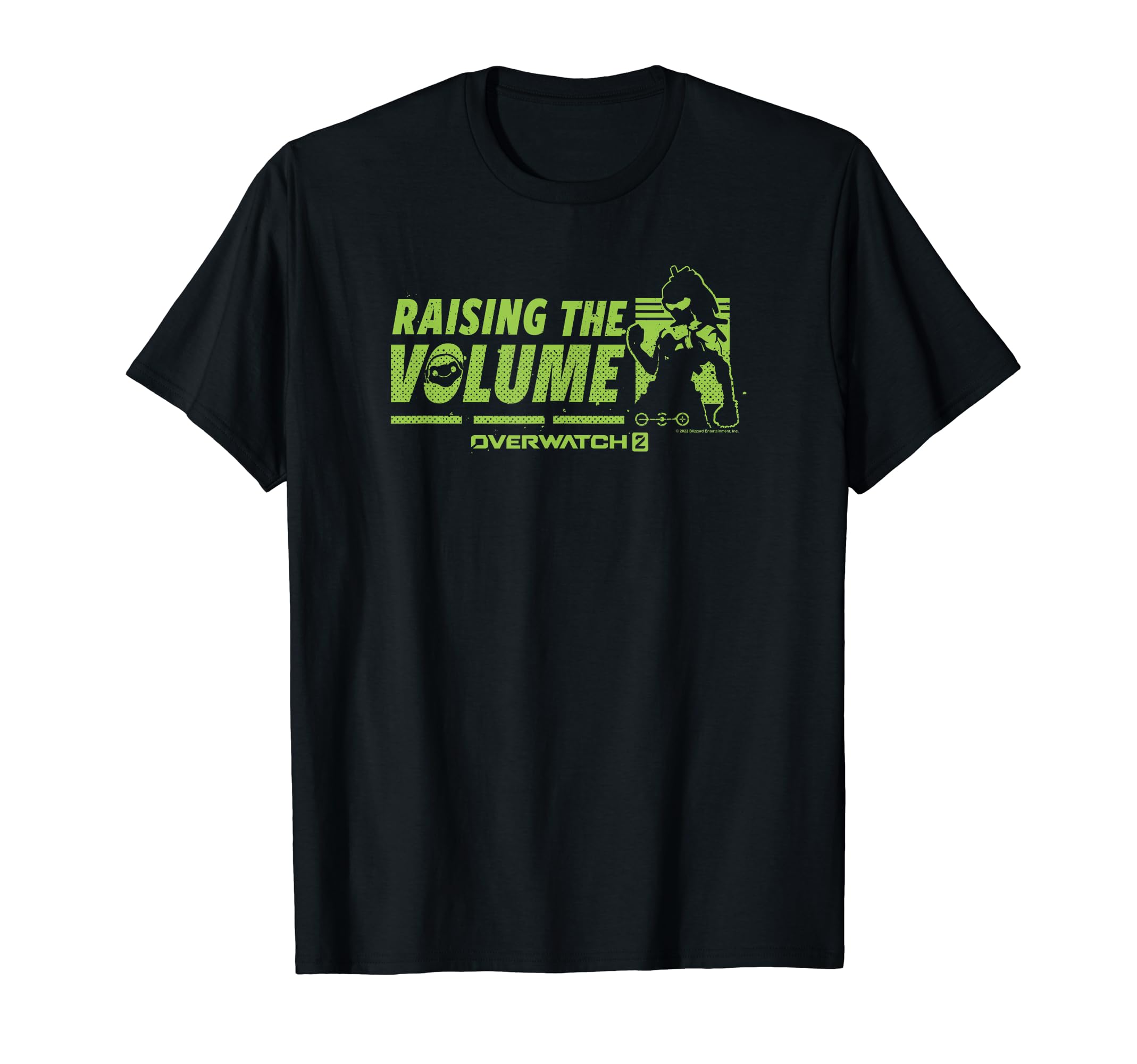 Overwatch2 Lúcio Raising The Volume Logo T-Shirt