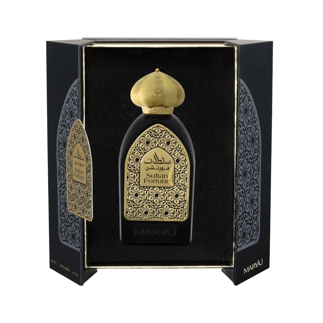 Maryaj Sultan - Fortune - Long Lasting Perfume for Men and Women - Cologne for Men and Women - Rose, Patchouli Fragrances - Eau de Parfum - 3.4 oz. - Image 2