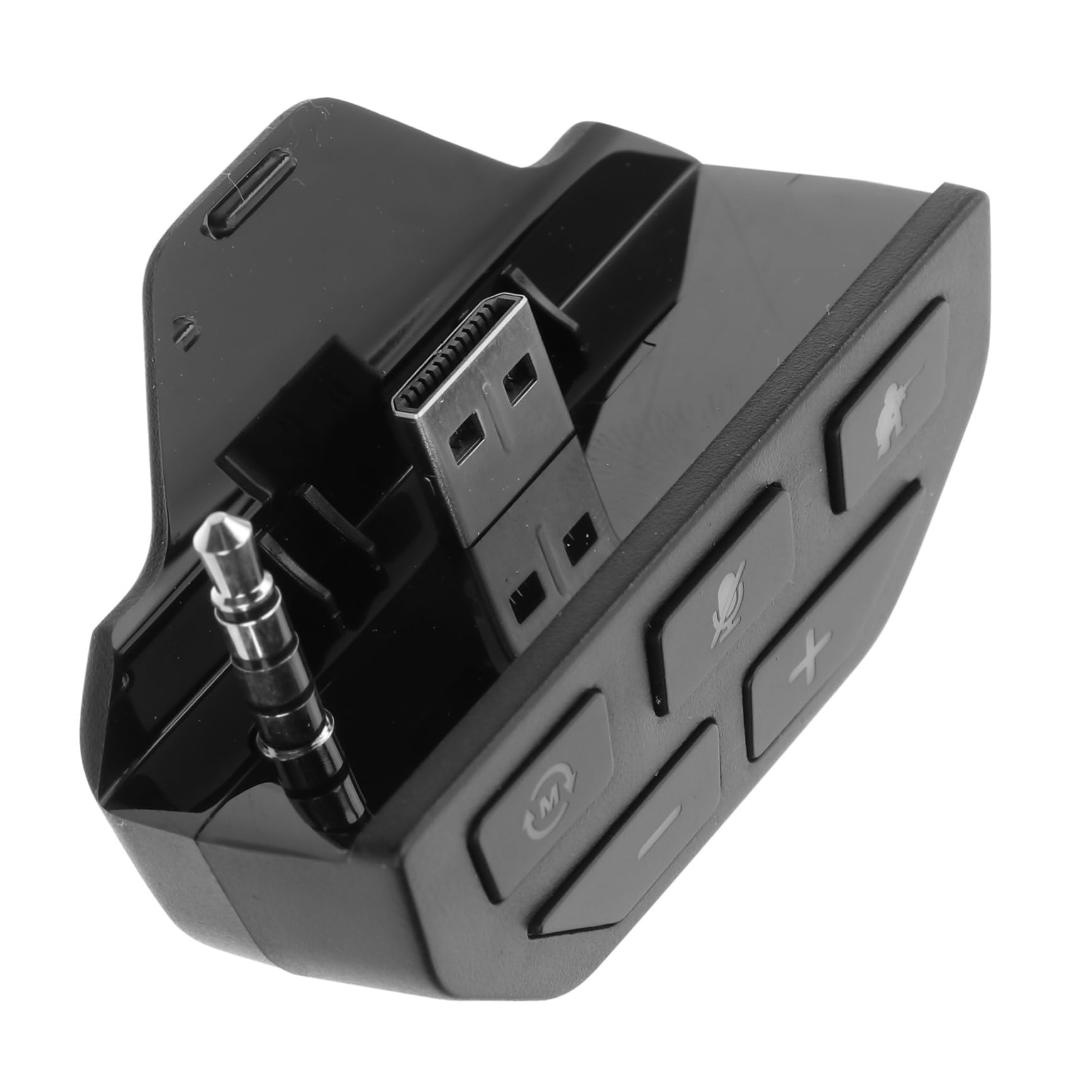 HEMOTON 2pezzi Adattatore Audio Per Cuffie Stereo Compatibile Controller e Resistente Facile Trasportare Per e