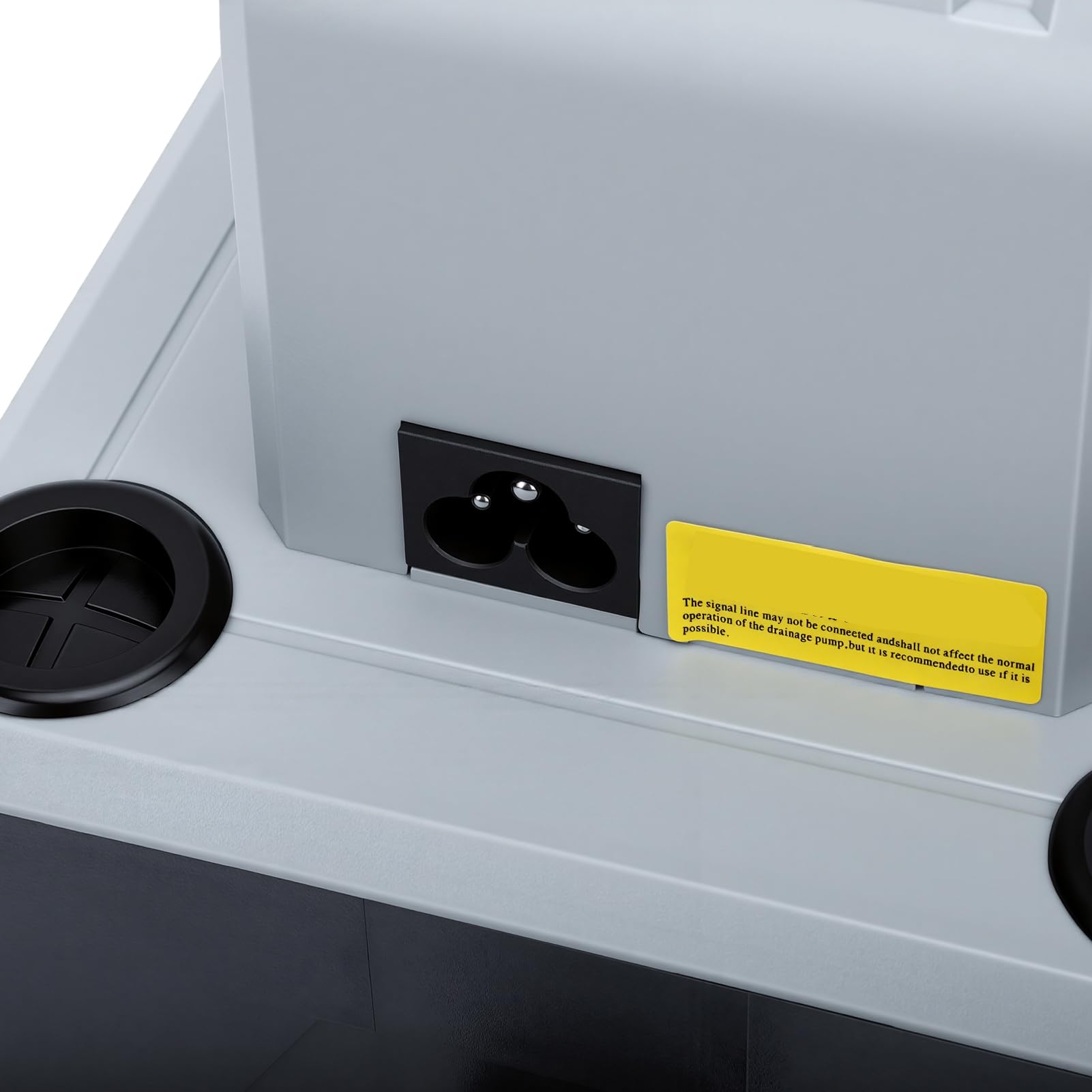 Tosuny Bomba de Condensado HVAC, Bomba de Eliminación de Condensado de Elevación de 200L/H 5m, Depósito de 1800ml, de Drenaje de CA Ultra Silenciosa para Máquina de Hielo Deshumidificadora de Aire