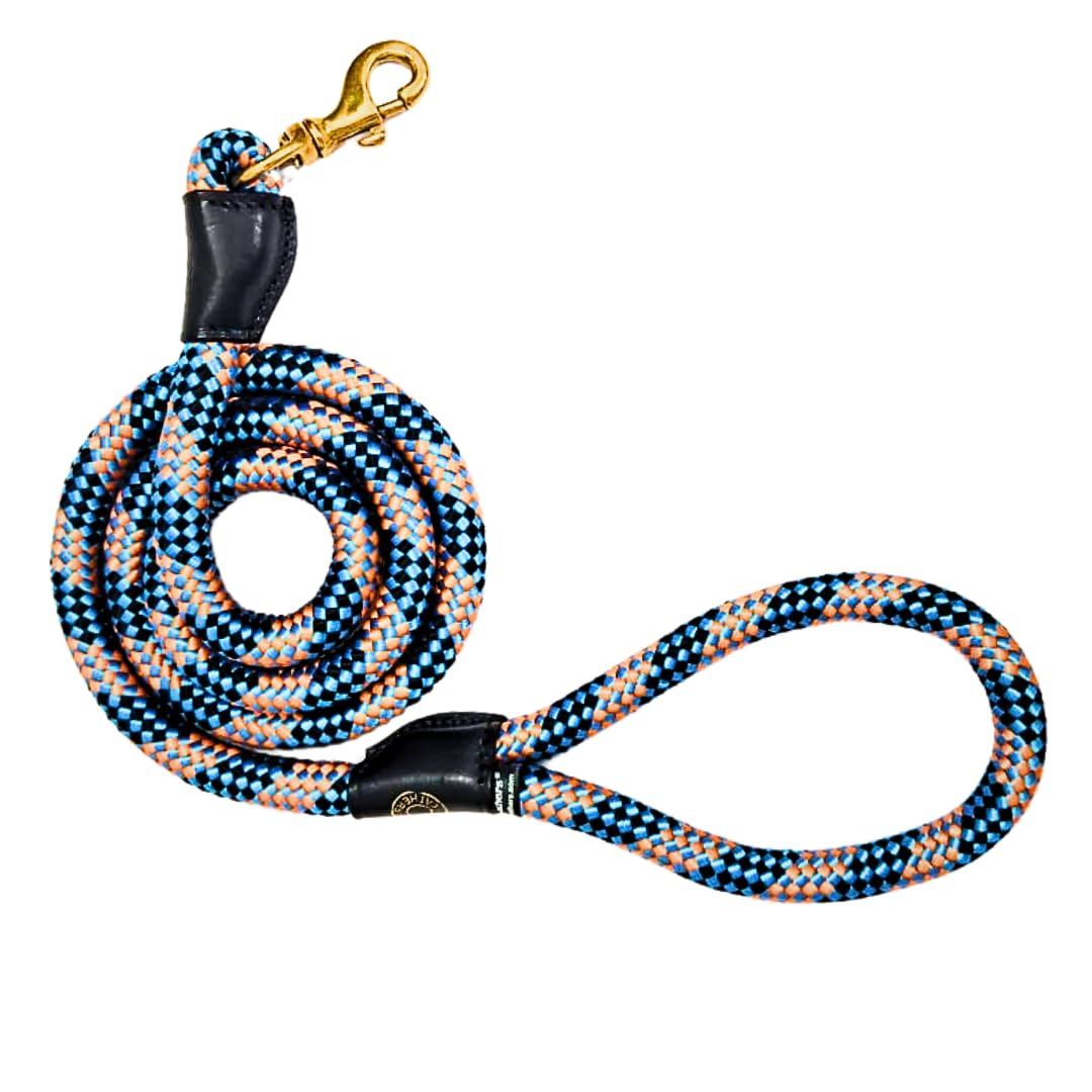 Vama Himalayan Rope 5 Feet Dog Training Running Walking Leash 100% Nylon Strong Brass Hook Super Durable Extra Thick Heavy Duty Reflective Leash for Large Dogs (B08SKDS9PX) Amazon Price History, Amazon Price Tracker