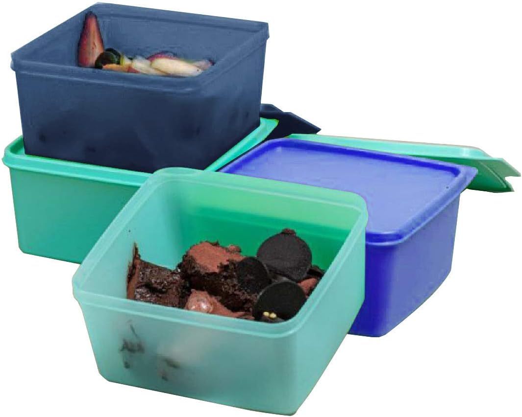 Tupperware Square Refrigerator Container Keep Tab 1.2L 4