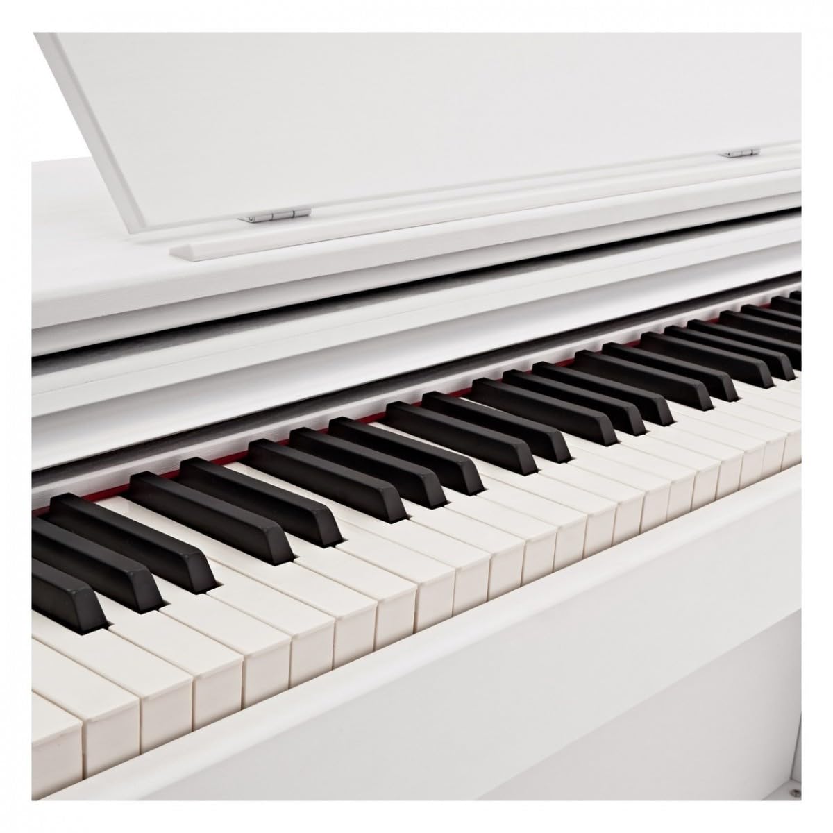 DP-10X Pianoforte digitale 88 tasti pesati azione martello bianco | Suono di Piano a Coda Multi-Timbrale dal Realismo Supremo, 88 Tasti Pesati Sensibili al Tocco, Tre Pedali, Bianco