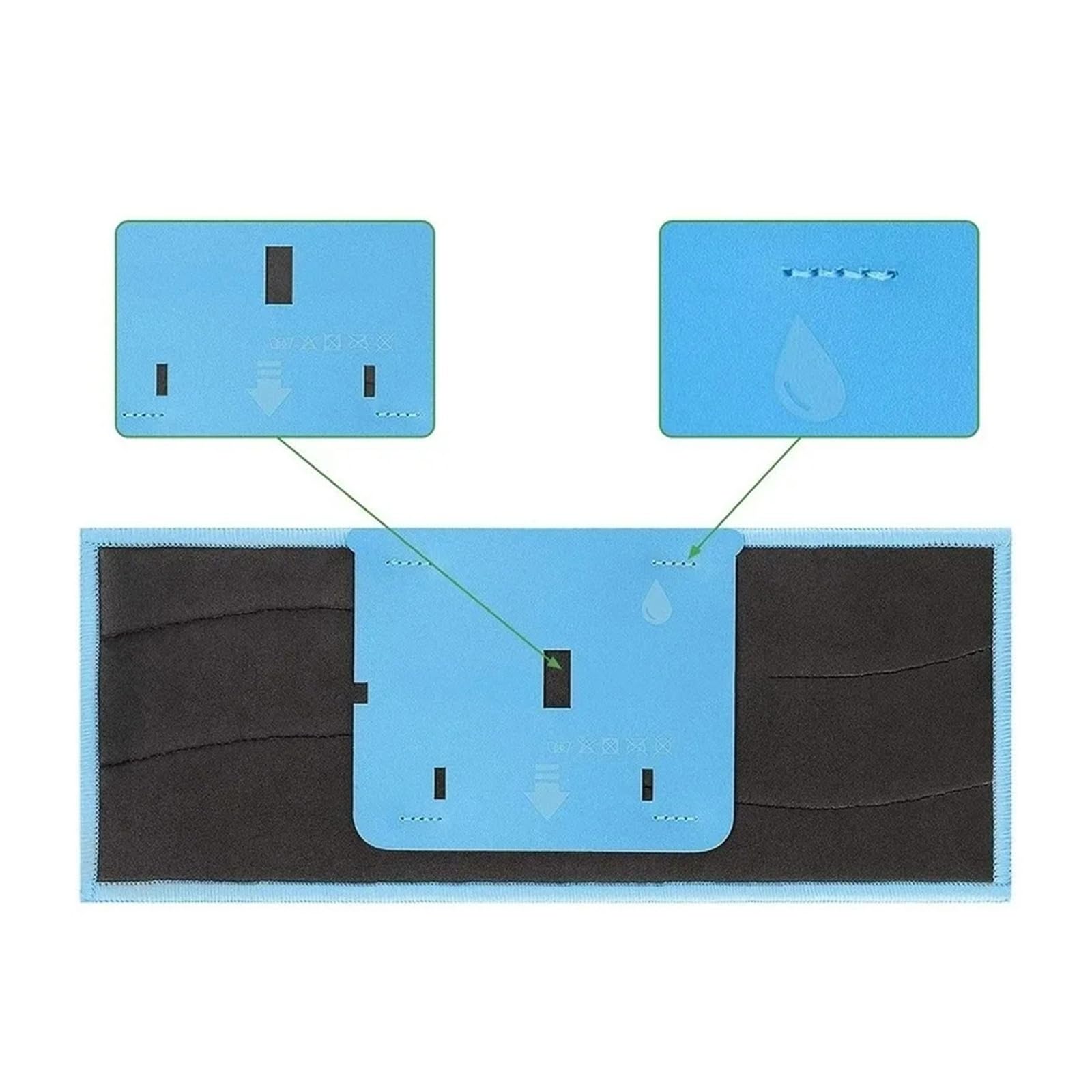 Mokre podkładki do mopa, kompatybilne z Braava, Jet M6 Robot Vacuum Cleaner, zmywalne ściereczki do mopa, szmatki, podkładki, akcesoria zamienne części (2 szt.)