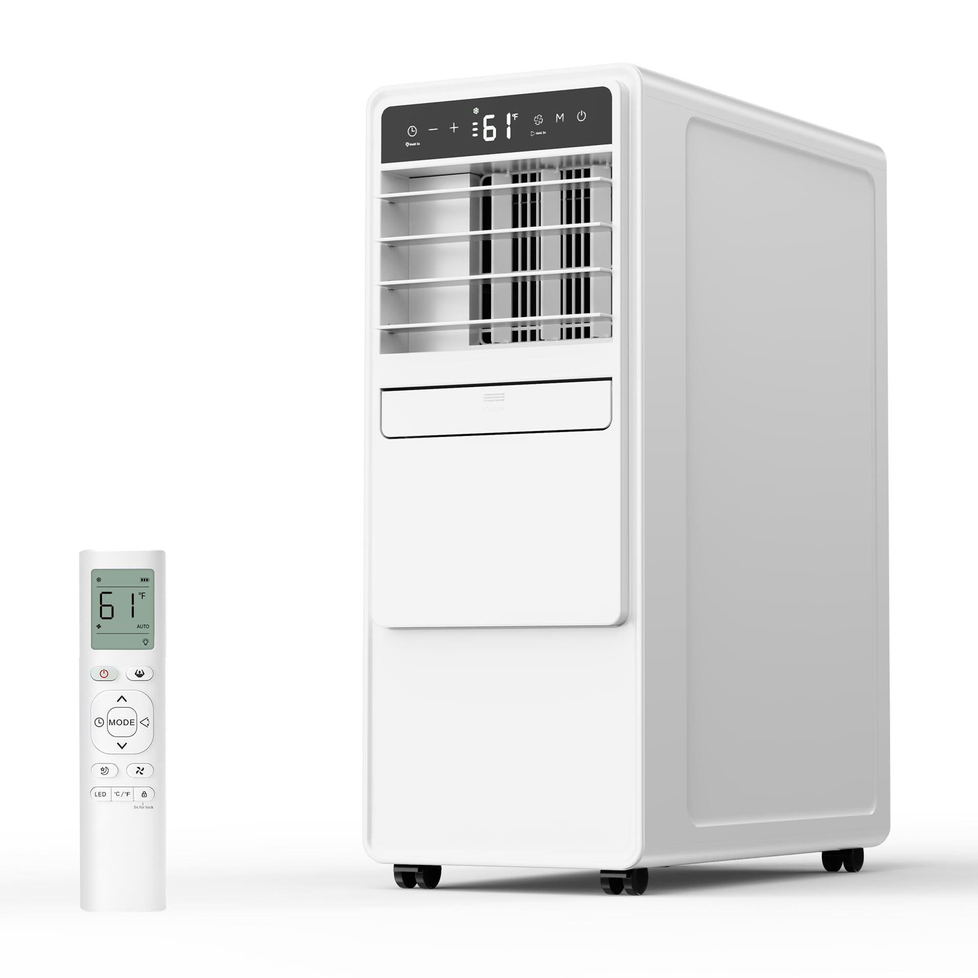 Photo 1 of Humhold 12000BTU Portable Air Conditioners with Remote, Floor Standing Cooling Portable AC Unit with Fan & Dehumidifier,Sleep and Timer Mode,For Room up to 500 sq.ft, Windows Sealing Kit Included