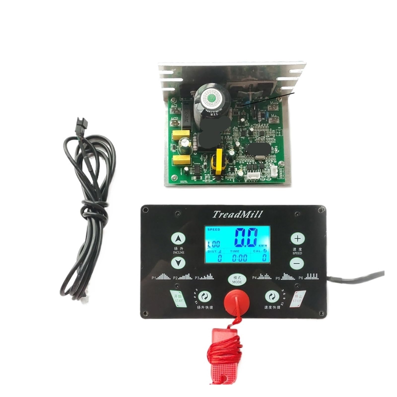 Circuito Generale Universale Del Tapis Roulant Scheda Di Controllo Del Motore Del Tapis Roulant Controller 1HP-4.0HP Inclinazione Del Display Della Console Del Tapis Roulant(1-2 hp with no tilt)