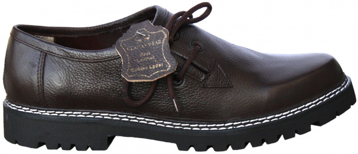 German Wear Haferlschuhe Trachtenschuhe Glattleder Original-Handmachart