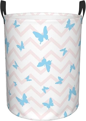 Miniatura 9 de AFHYZY Star Laundry Hamper Large Collapsible Laundry Baskets with Handles Easy Carry Round Storage Basket Dirty Clothes Hamper Blanket Basket for