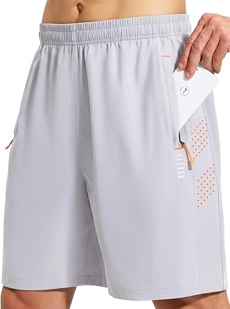 Cimic Men's Shorts with Functional Zipper Pockets