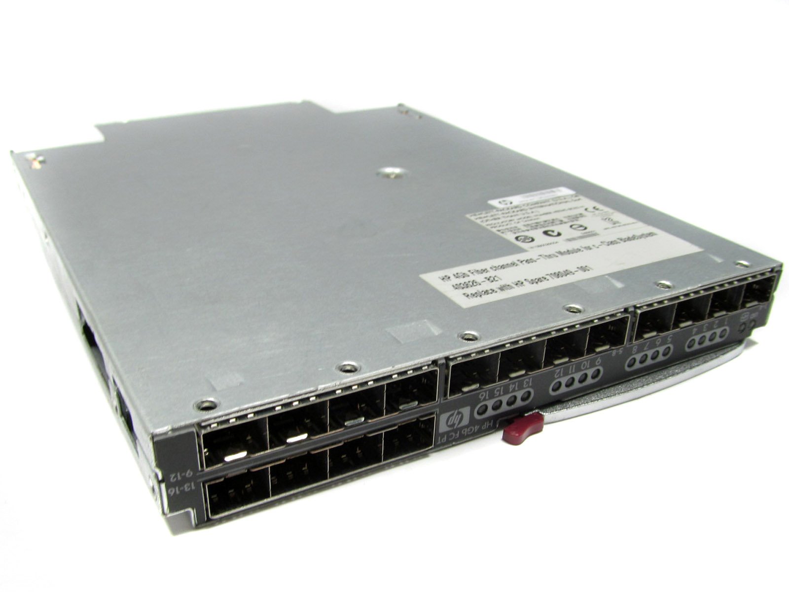 HP 4Gb Fibre Channel Pass-Thru Module Module d'extension Fibre Channel 4 Go (SW) fibre optique 16 ports