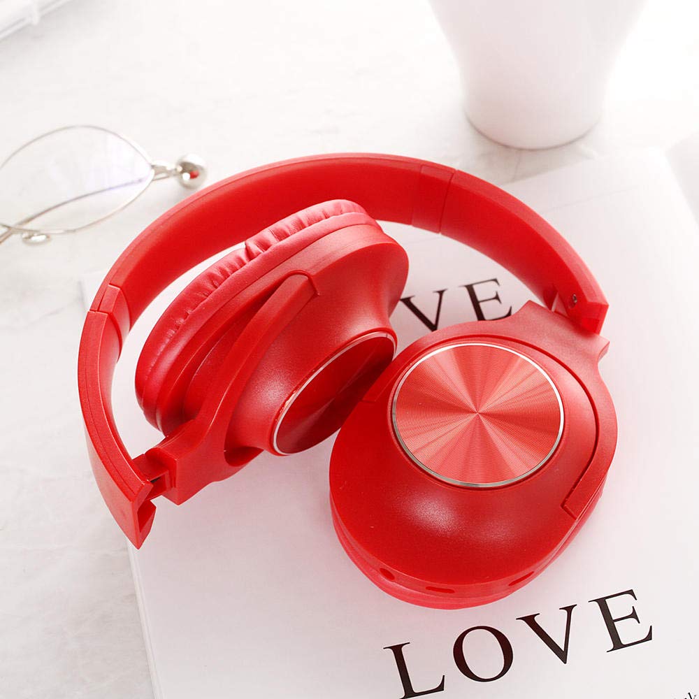Bezprzewodowy zestaw słuchawkowy HiFi Stereo Mic Bezprzewodowe słuchawki Tryb przewodowy Słuchawki do komputera/telefonów komórkowych/telewizora Double the comfort