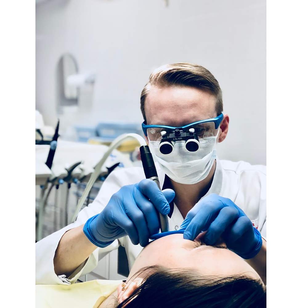 Lupas Binoculares Quirúrgicas Odontología Lupas Dentales Gafas De Protección Médica