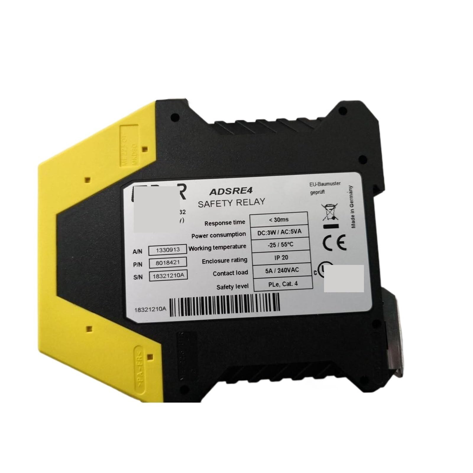 HEXEH Modulo relè di Sicurezza Interruttore di Sicurezza AD SRE4 Componenti elettronici Relè Multiuso for l'industria, la casa, i macchinari, ECC.