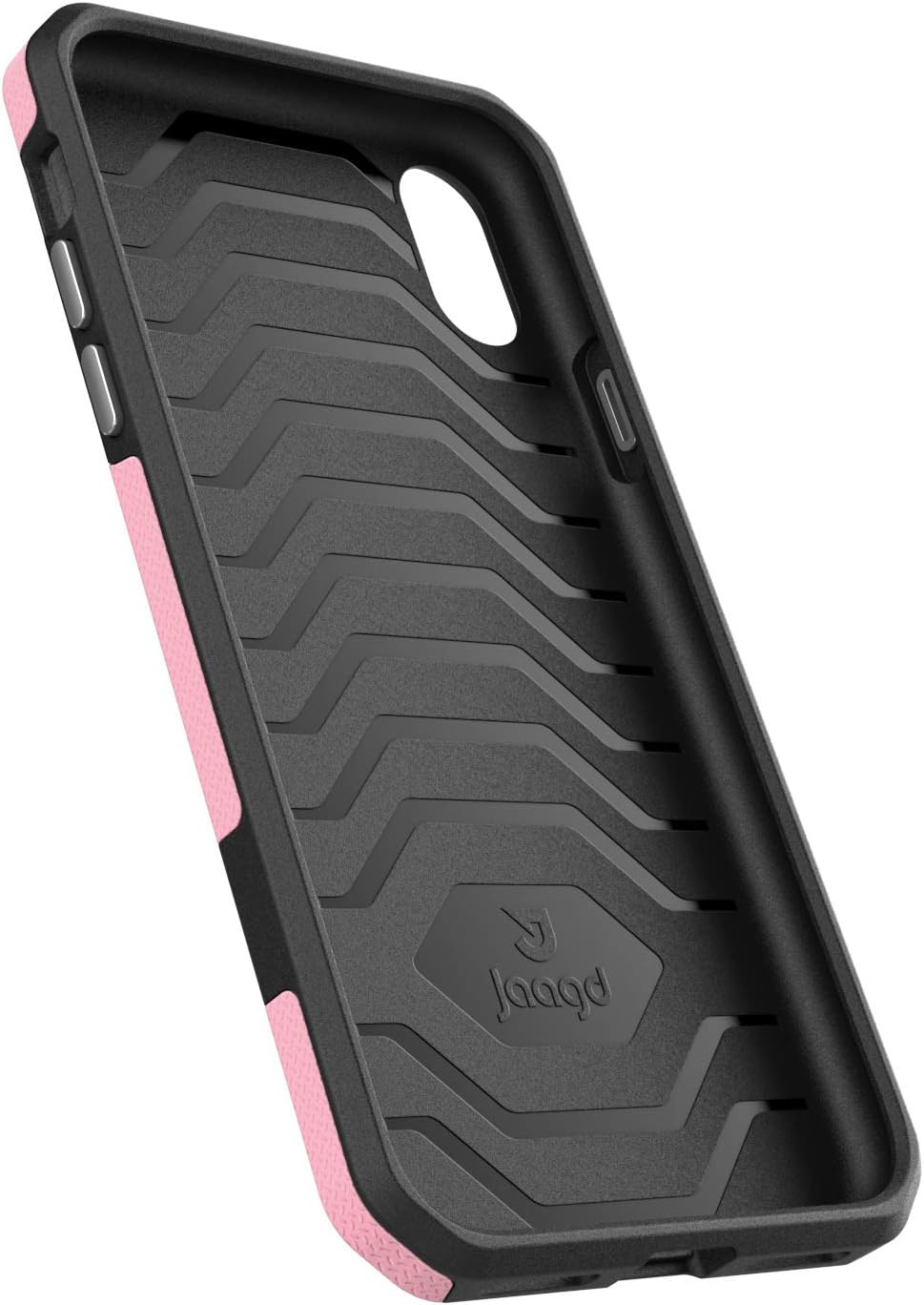 Jaagd Slim Dual-Layer Combo Case for iPhone X and Xs, Pink