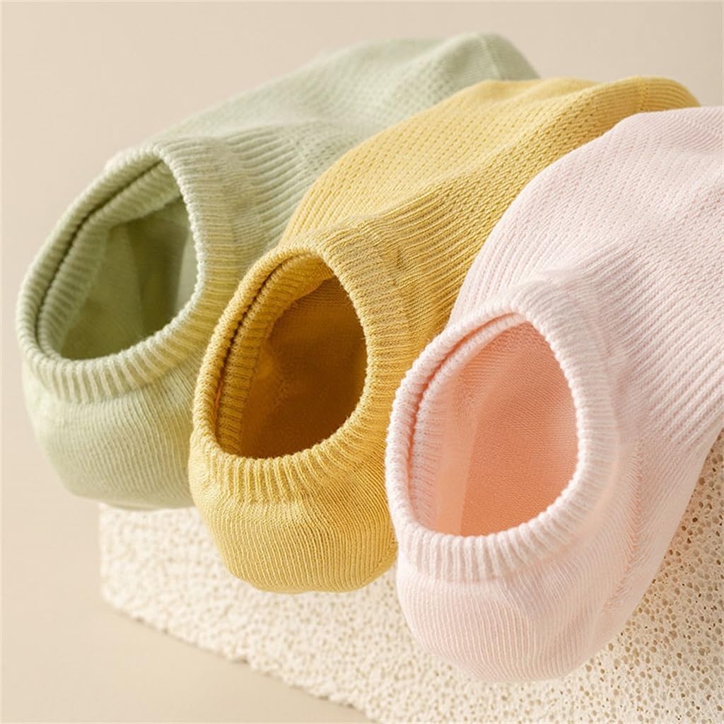 Cotton Women Invisible Socks with Handmade Stitching Versatile and Non Slip Not Falling off the Heel