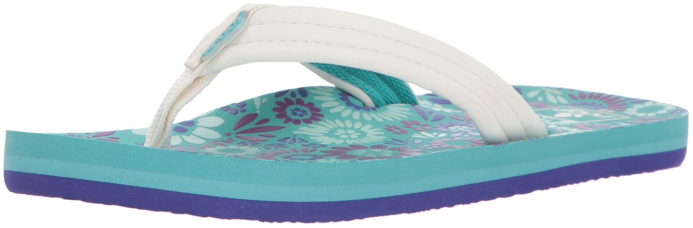 Reef Girl's Little AHI Sandal, Frozen, 4/5 M US Big Kid