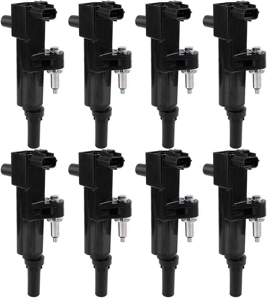 ECCPP Portable Spare Car Ignition Coils Compatible for Chrysler Aspen 4.7L 2008-2009 Replacement for UF601 for Travel, Transportation and Repair (Pack of 8)