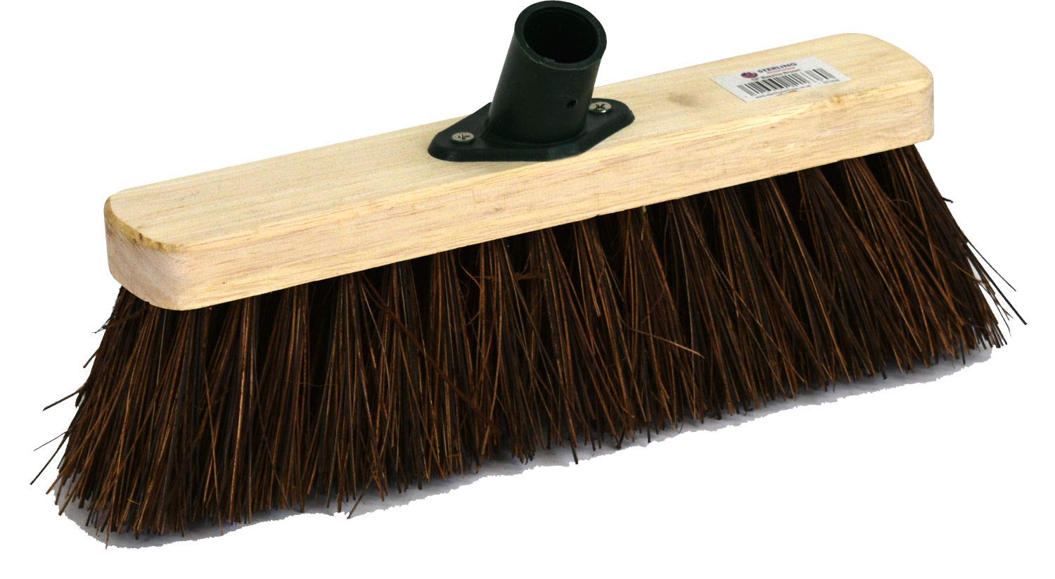 Sterling Ventures Brown Replacement Coco Bassine Broom Brush Heads (12" Bassine)