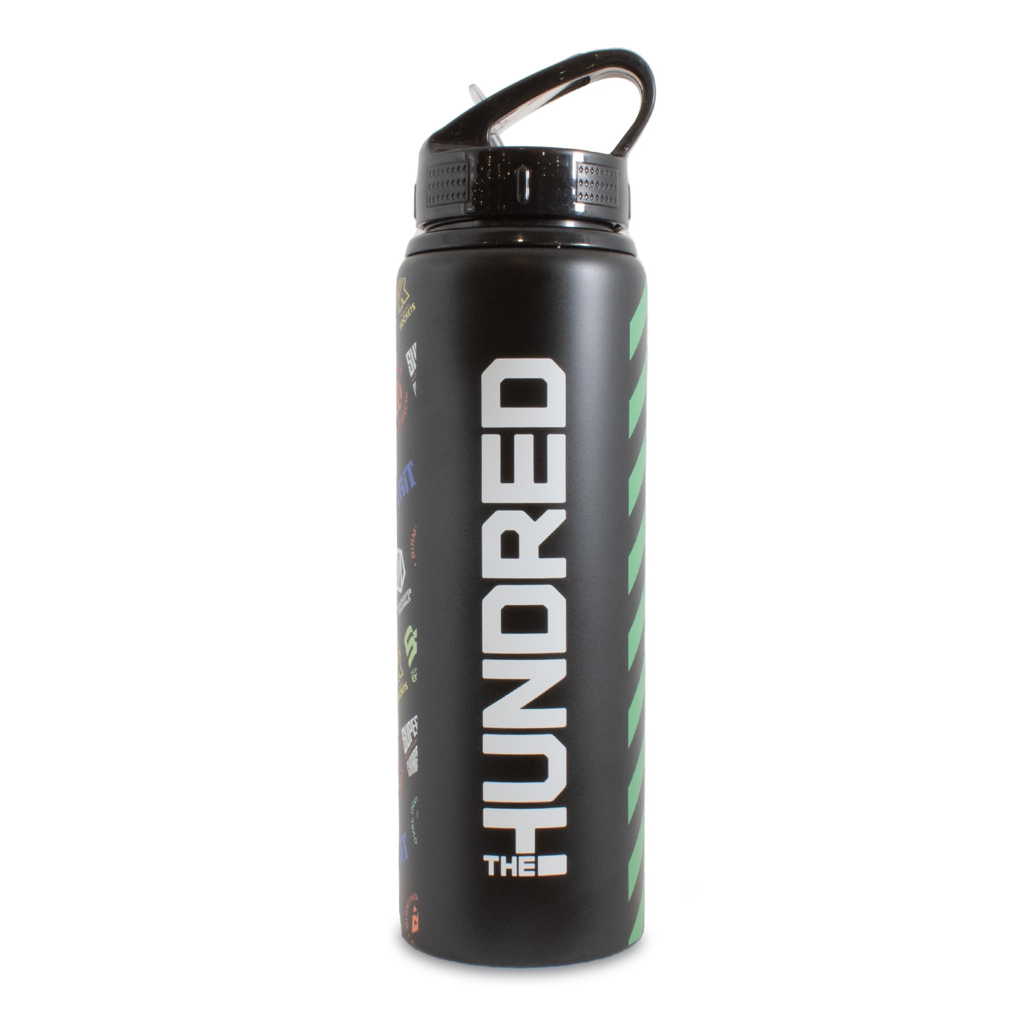 Hy-Pro  The Hundred 750Ml Aluminium Water Bottle - Black