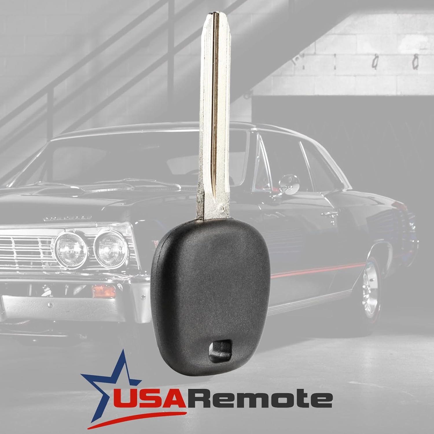 USARemote Keyless Entry Remote Fob with Replacement Ignition Key for Toyota 4Runner Sequoia (HYQ12BBX)