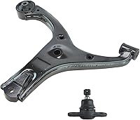 Vista 82 de Conjunto de Brazo de Control Inferior Delantero y Junta Esférica TRQ para Lado del Conductor y del Pasajero 2 Piezas Compatible con Ford Mustang GT