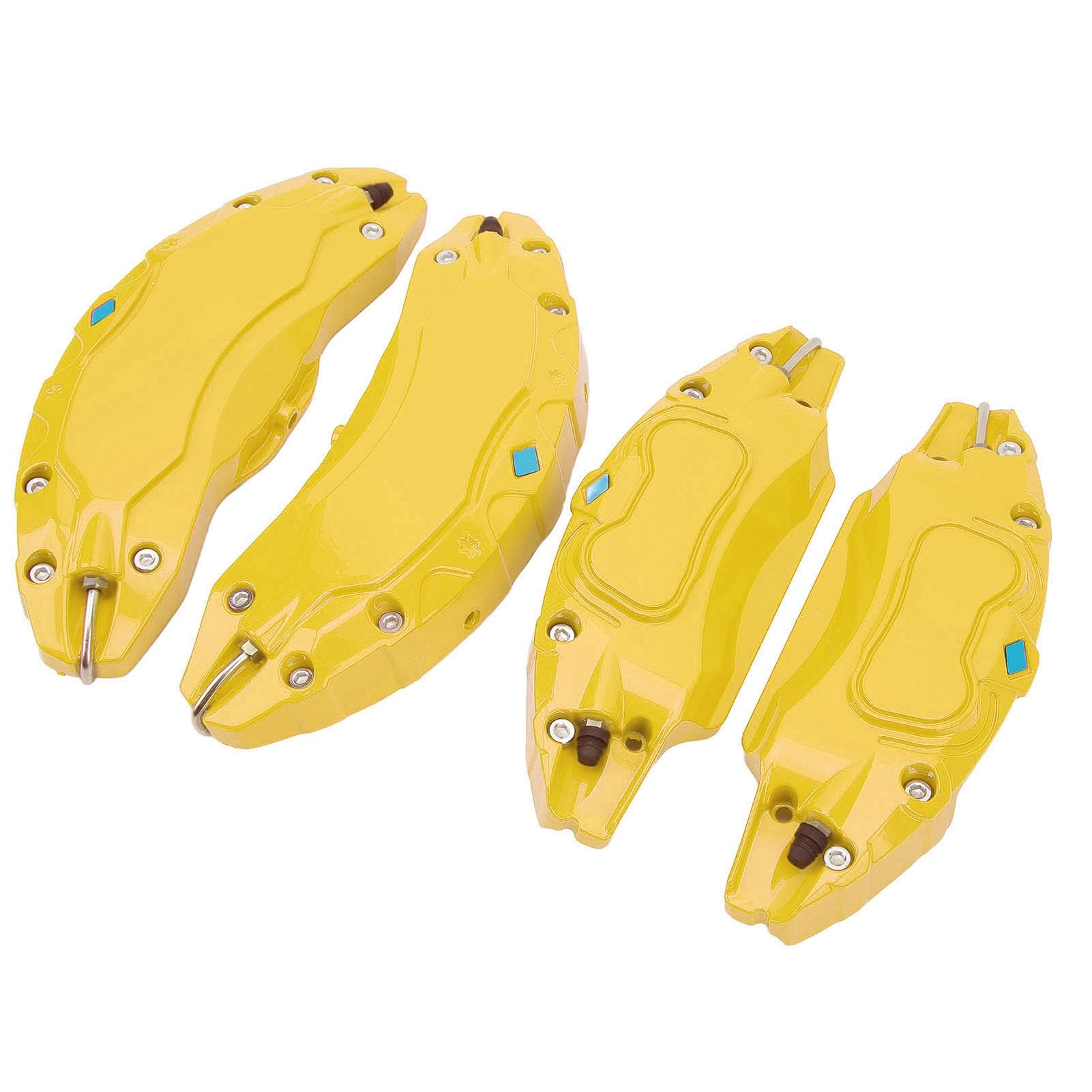Juego de Protectores de Freno de Disco de Aluminio para Modelos 19 y 20 Pulgadas con Disipación Térmica Cubierta de Pinza para Coche para Deportivo, Estilo, Conducción Urbana