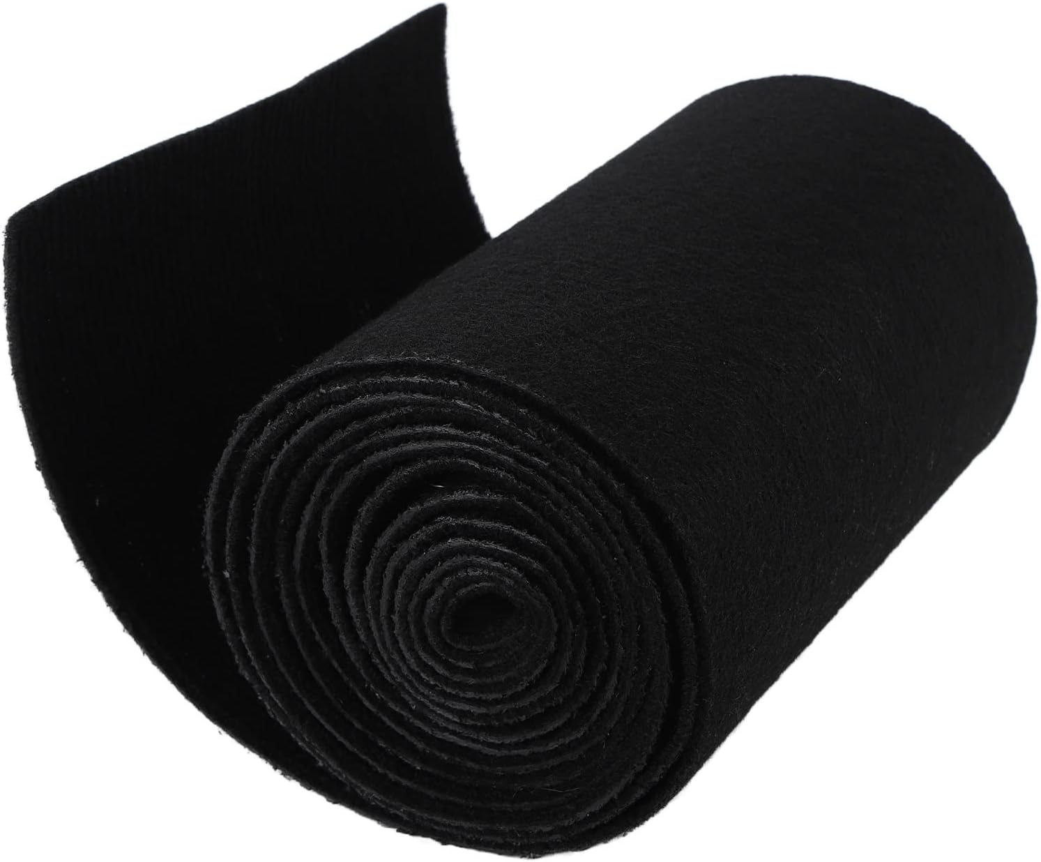 9.65in Black Underfelt Carpet for Marine, Sub Box Carpet, Truck