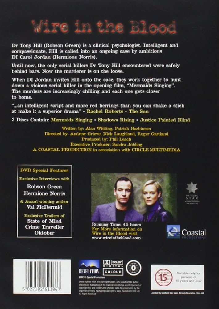 Amazon.com: Wire in the Blood : Robson Green, Mark Letheren