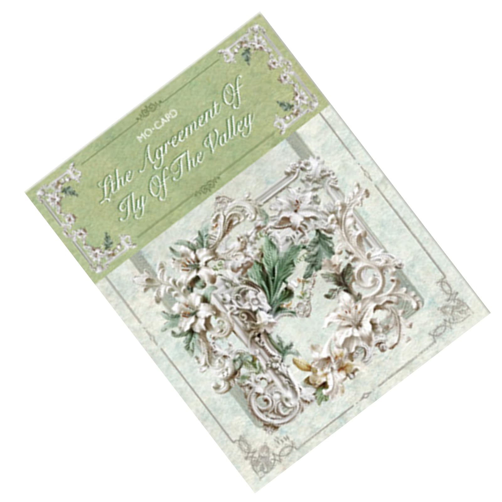 20Pieces Vintage Embossed Corner Sticker Hollowed Border Sticker for Scrapbooking and Journal Craft Project Album Accessories
