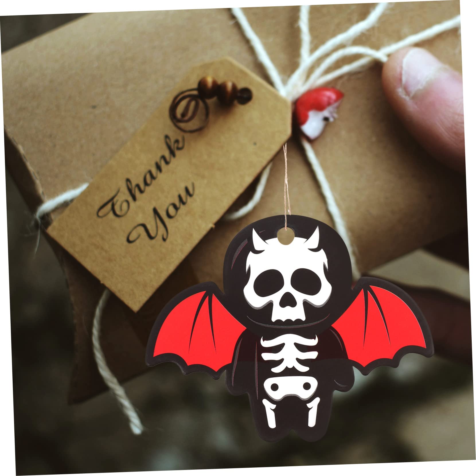 PRETYZOOM 500 Stück Fledermaus Anhänger Zum Aufhängen Halloween Ausschnitt Süßes Oder Saures Tag Halloween Anhänger Hängende Verzierung