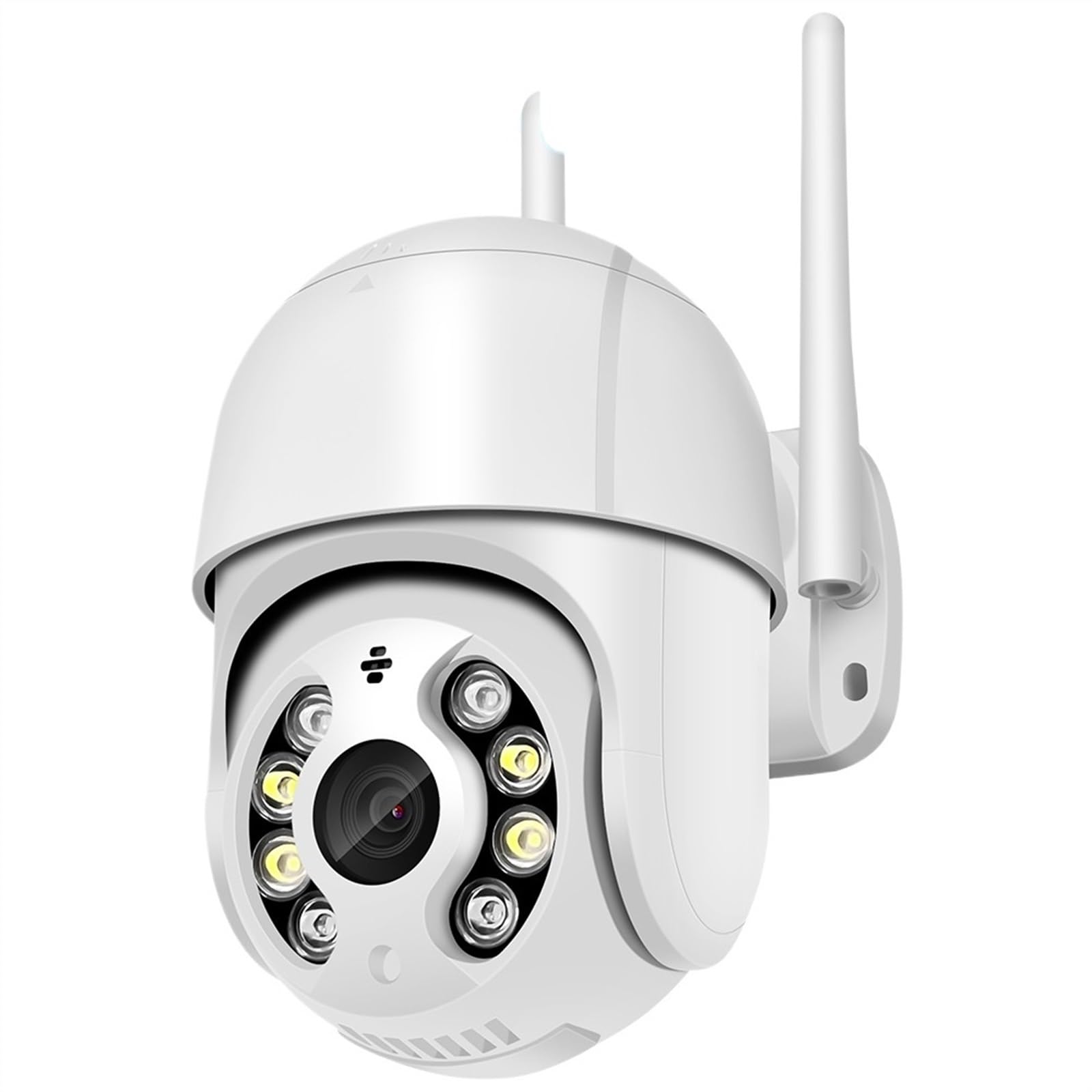 Kamera bezpieczeństwa zewnętrzna, 8MP 4K PTZ kamera IP chmura 1080P 4X Zoom cyfrowy kamera do monitoringu cctv zewnętrzna sztuczna inteligencja wykrywanie człowieka automatyczne śledzenie kamera bezpr