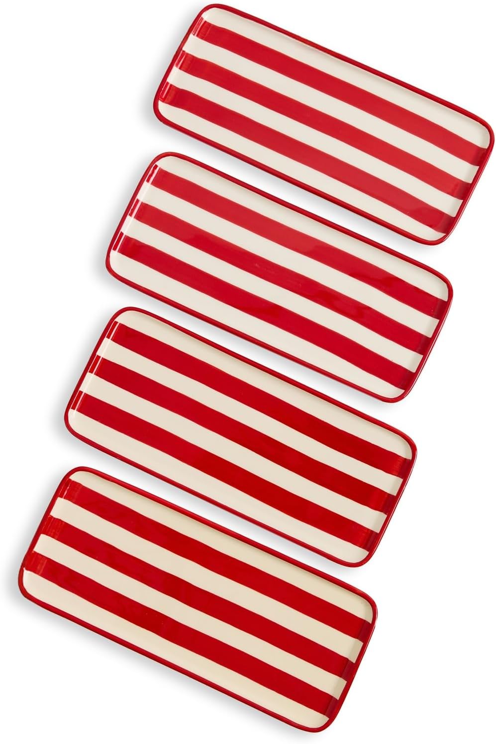 Zafferano Women's Rectangular Plate Set of 4