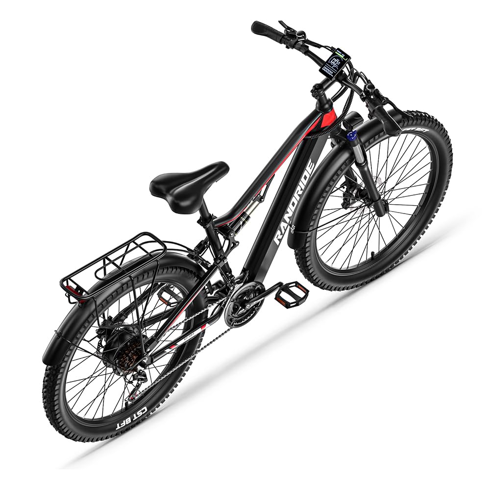 YG90 Vélo électrique Frein à Disque hydraulique Batterie Li-ION 21 Vitesses Cadre en Alliage d'aluminium Vélo d'assistance