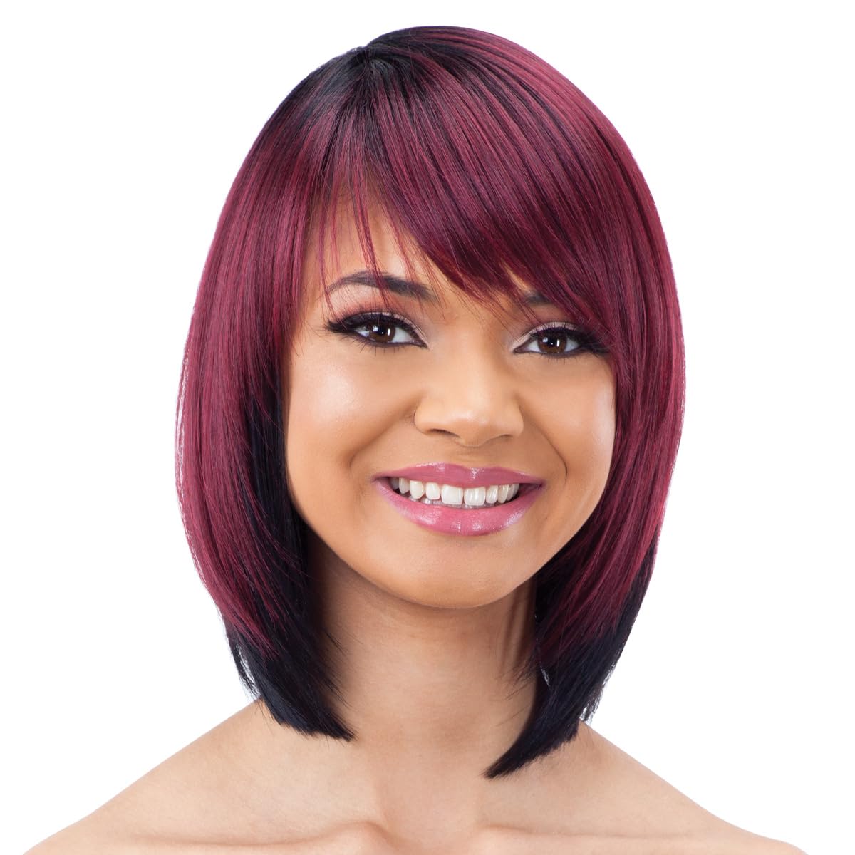 Shake-N-Go Freetress Equal Synthetic Full Wig - LITE 002 (OFF BLACK 1B)