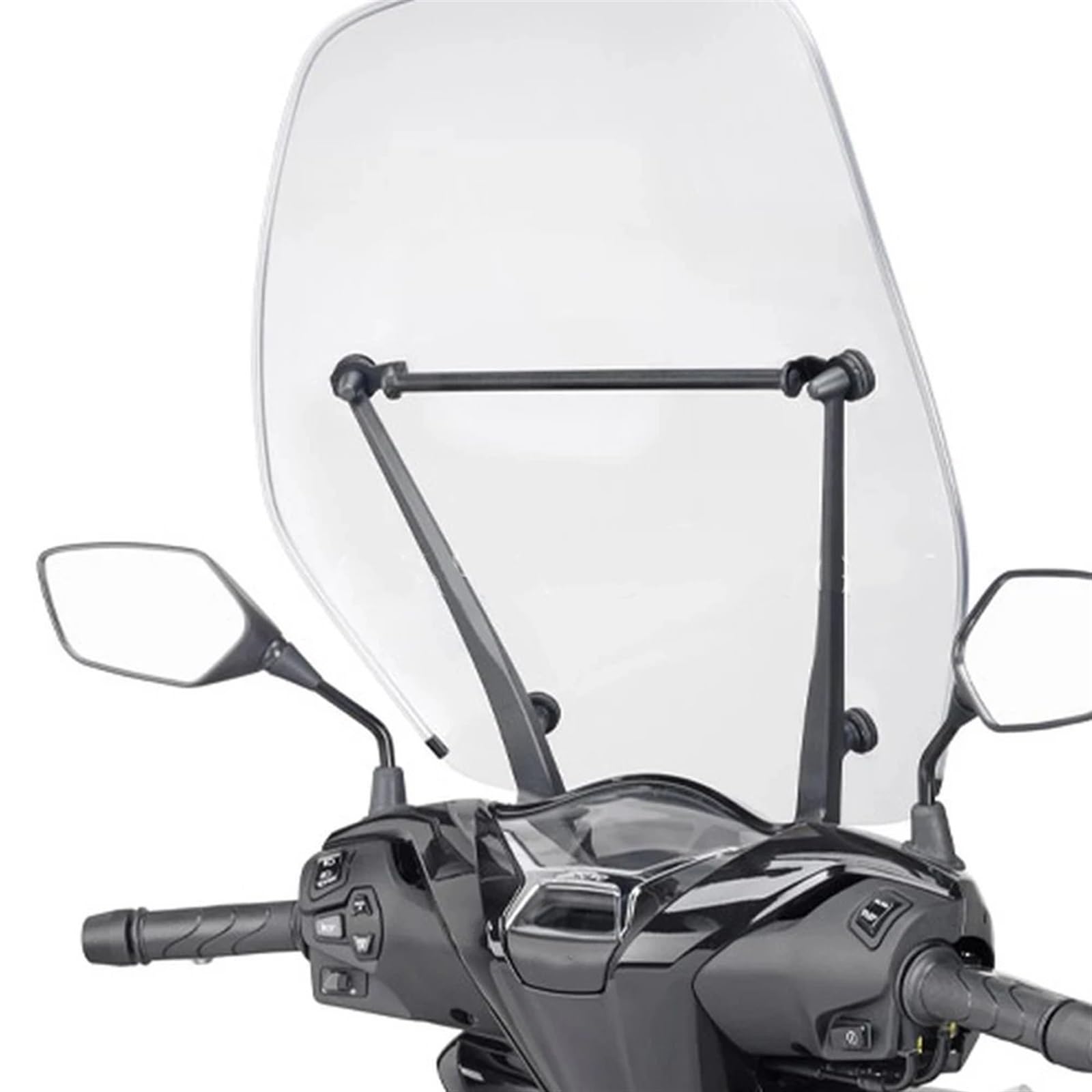 Parabrisas GPS Soporte Soporte De Placa De Navegación para Teléfono GPS Soporte De Parabrisas Soporte Adaptable para SH125 para SH150 para SH 125 150 2020 - Moto Soporte Manillar(12mm)