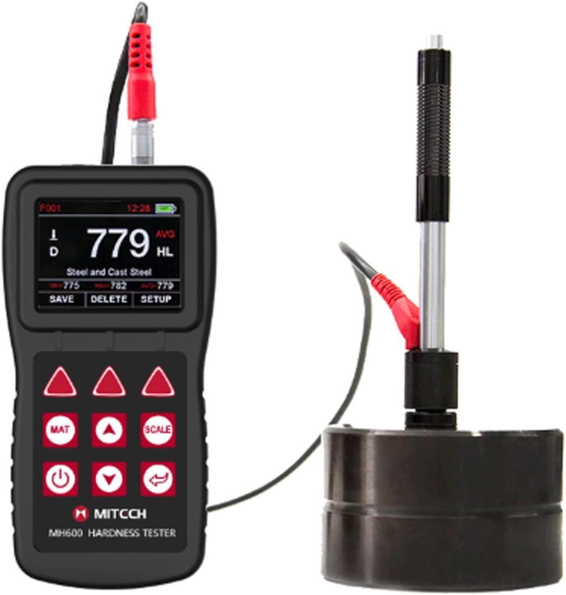 Portable MH600 Professional Digital Portable Leeb Hardness Tester NDT Instruments Portable Leeb Hardness Tester CE ISO GOST SGS Scientific Products