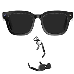2026 Upgraded AI Smart Glasses with Camera 800W Camera 2K Video Recording AI Object Recognition with Voice Assistant