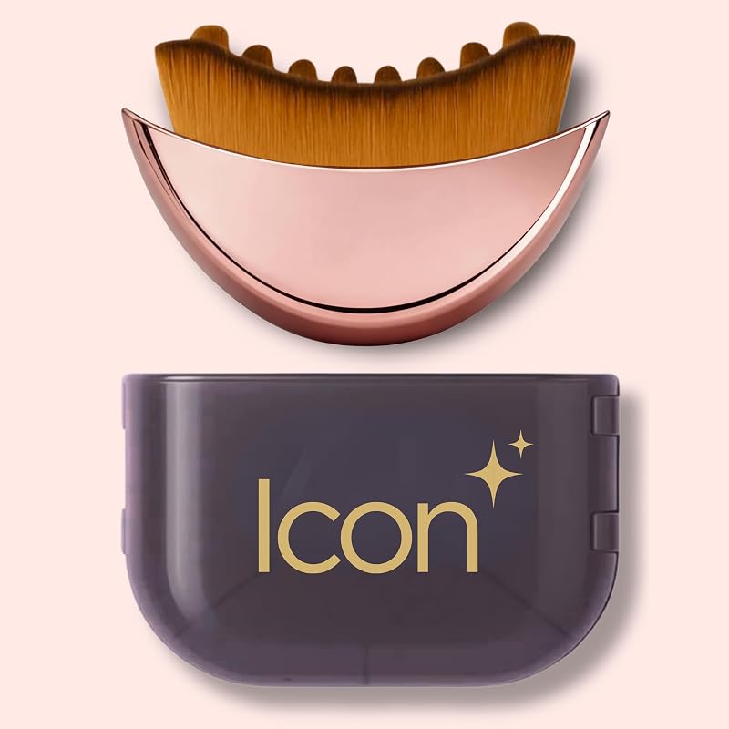 Escova manual para limpeza facial Icon Patch Rose Gold, 1 unidade