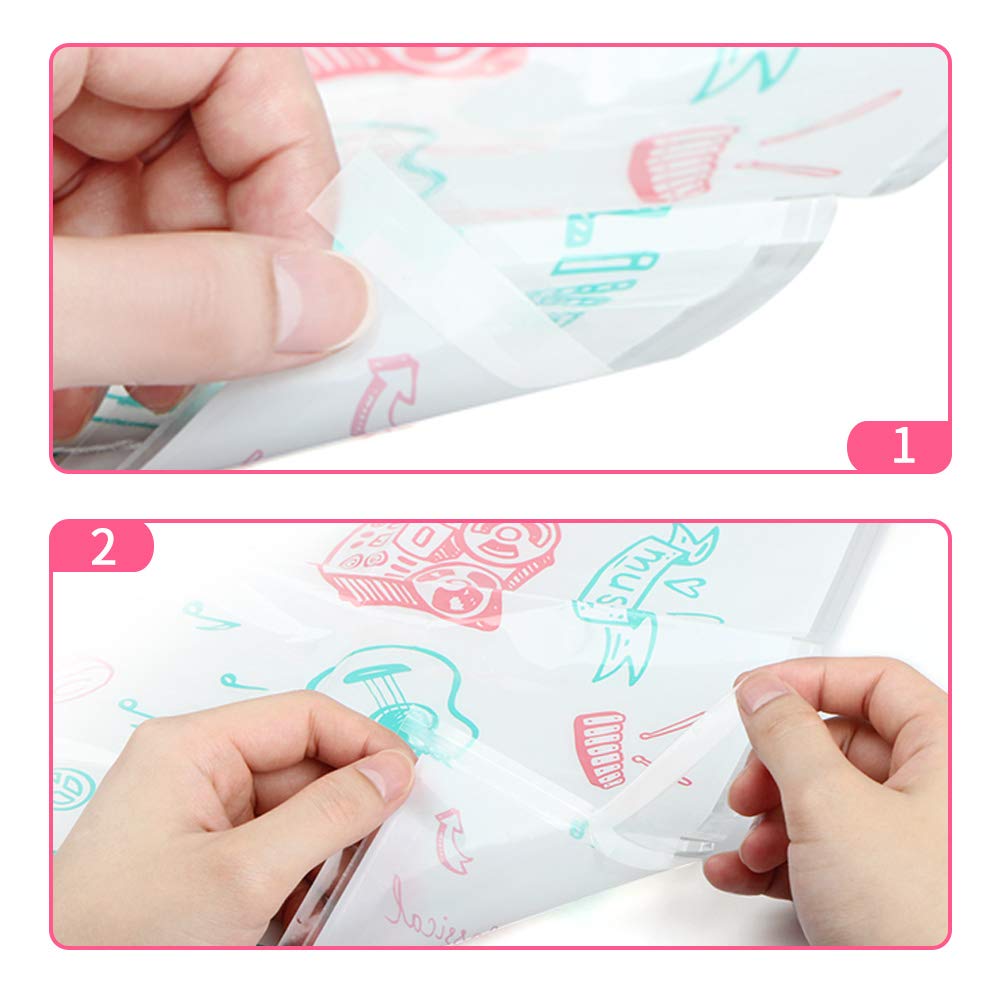 Disposable Placemats, Stick-on Placemat Table mat Table Topper and Eco-Friendly Tablecloth Portable for Kids, Baby, Toddler