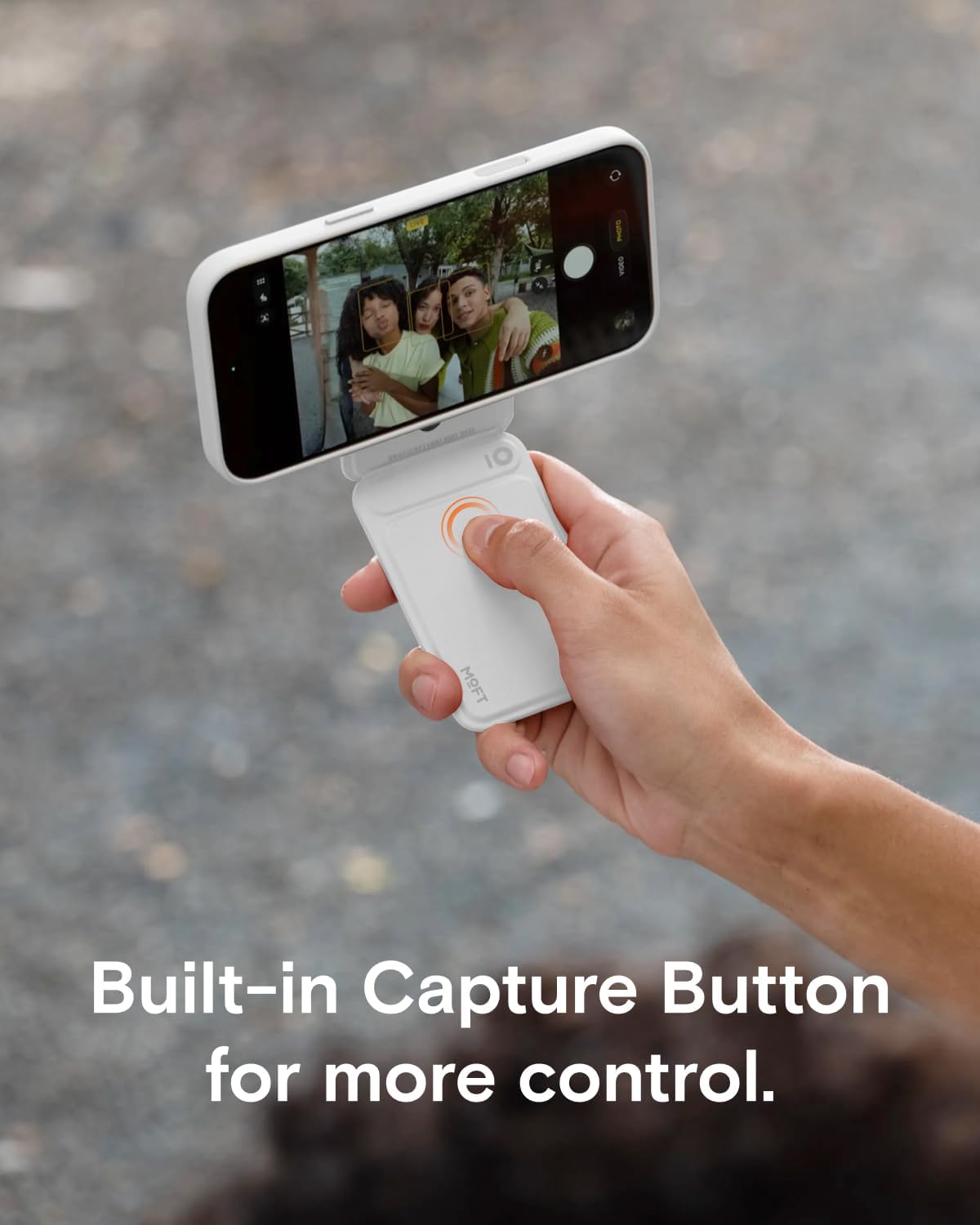 MOFT Trackable Tripod Wallet for Selfie,4-in-1 MagSafe Find My Phone Wallet
